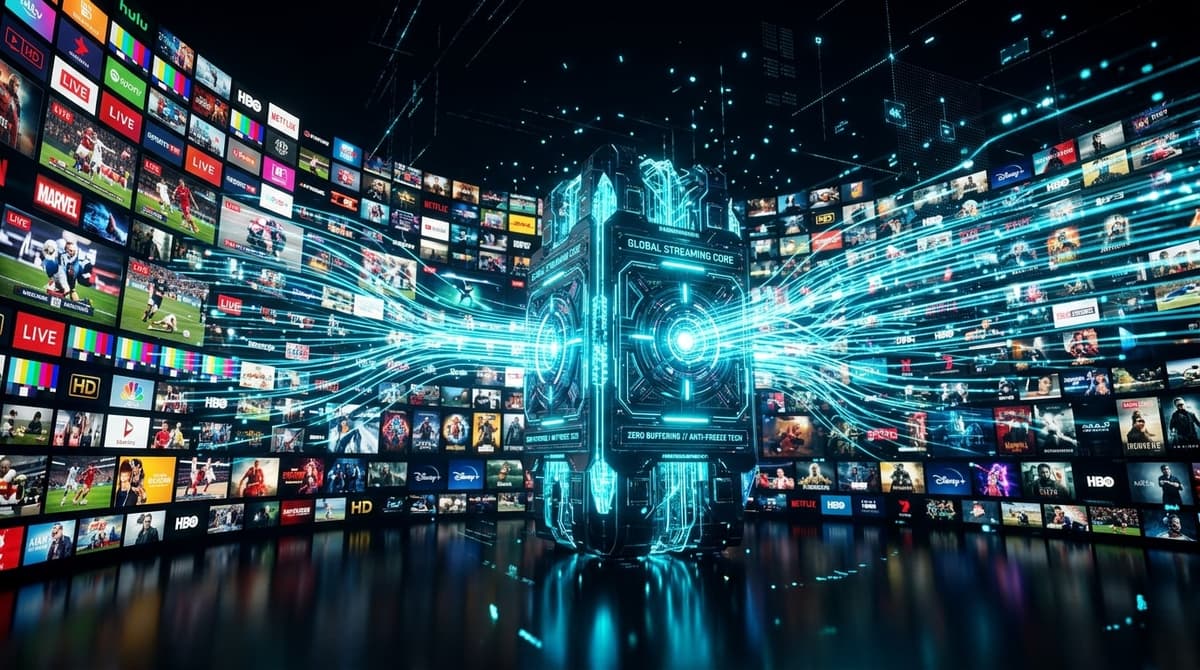 Twit IPTV 50K+ Channels and Anti-Freeze Infrastructure Twit IPTV High-Performance Anti-Freeze Cloud Servers and 50,000+ Channels