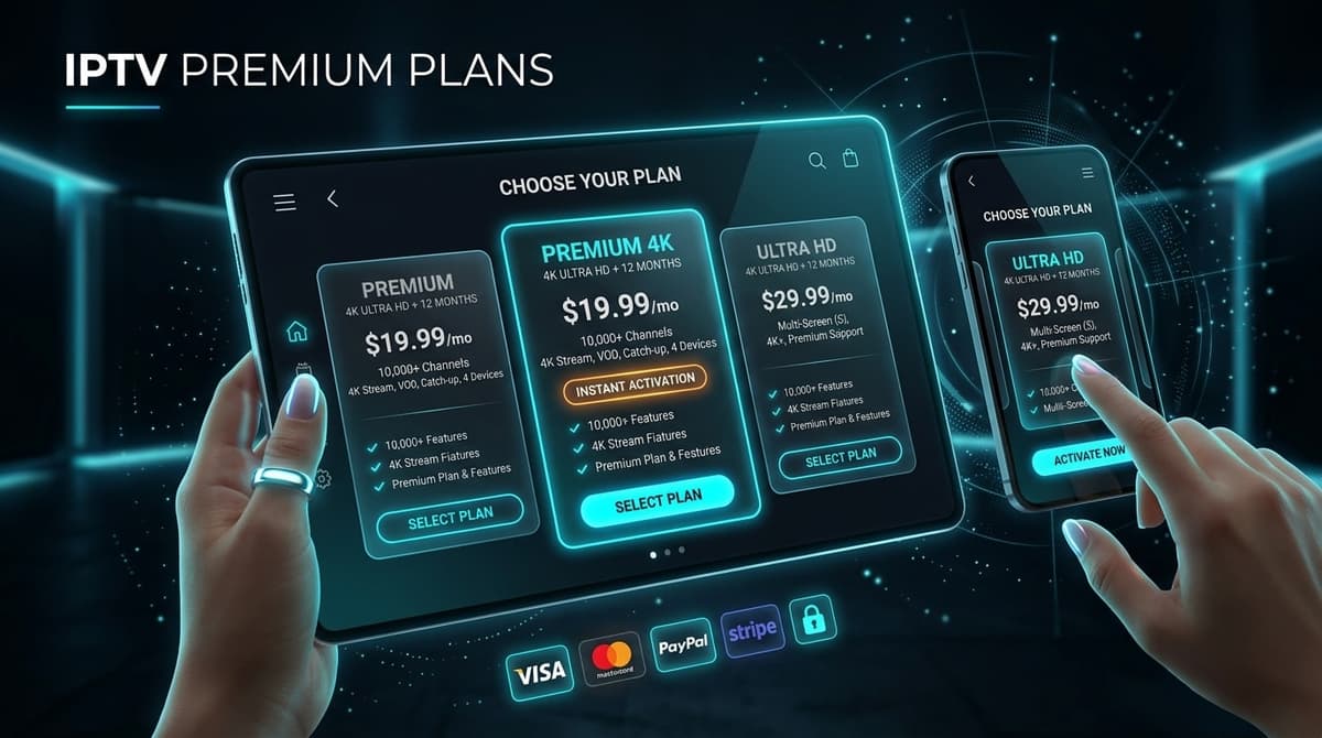 Step 1: Order Twit IPTV Plan Step 1: Choose Your Twit IPTV Subscription Package and Place Order Online