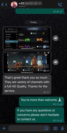 Twit IPTV 5-Star Customer Feedback Twit IPTV Verified Customer Review & Satisfaction Rating - Feedback #2